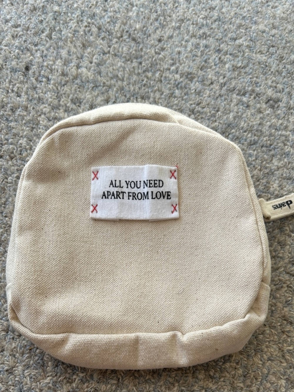NWOT Davines Sustainable Pochette - All you need apart from love - sustainable